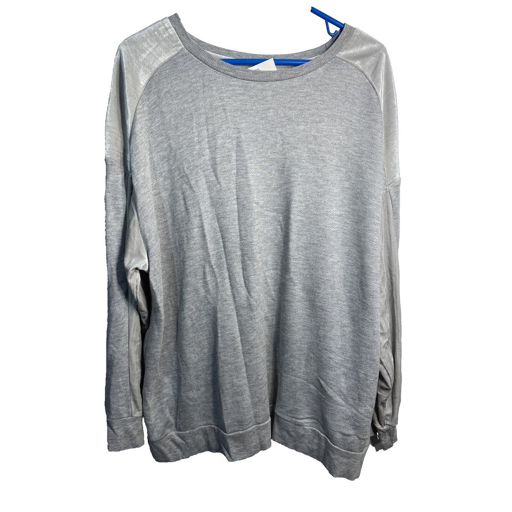 massini womens shirt size 2X XXL long sleeve sweater pullover‎